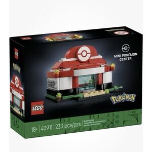 LEGO Pokémon 40911 Mini Pokémon Center 233-NEW Sealed Insiders Reward